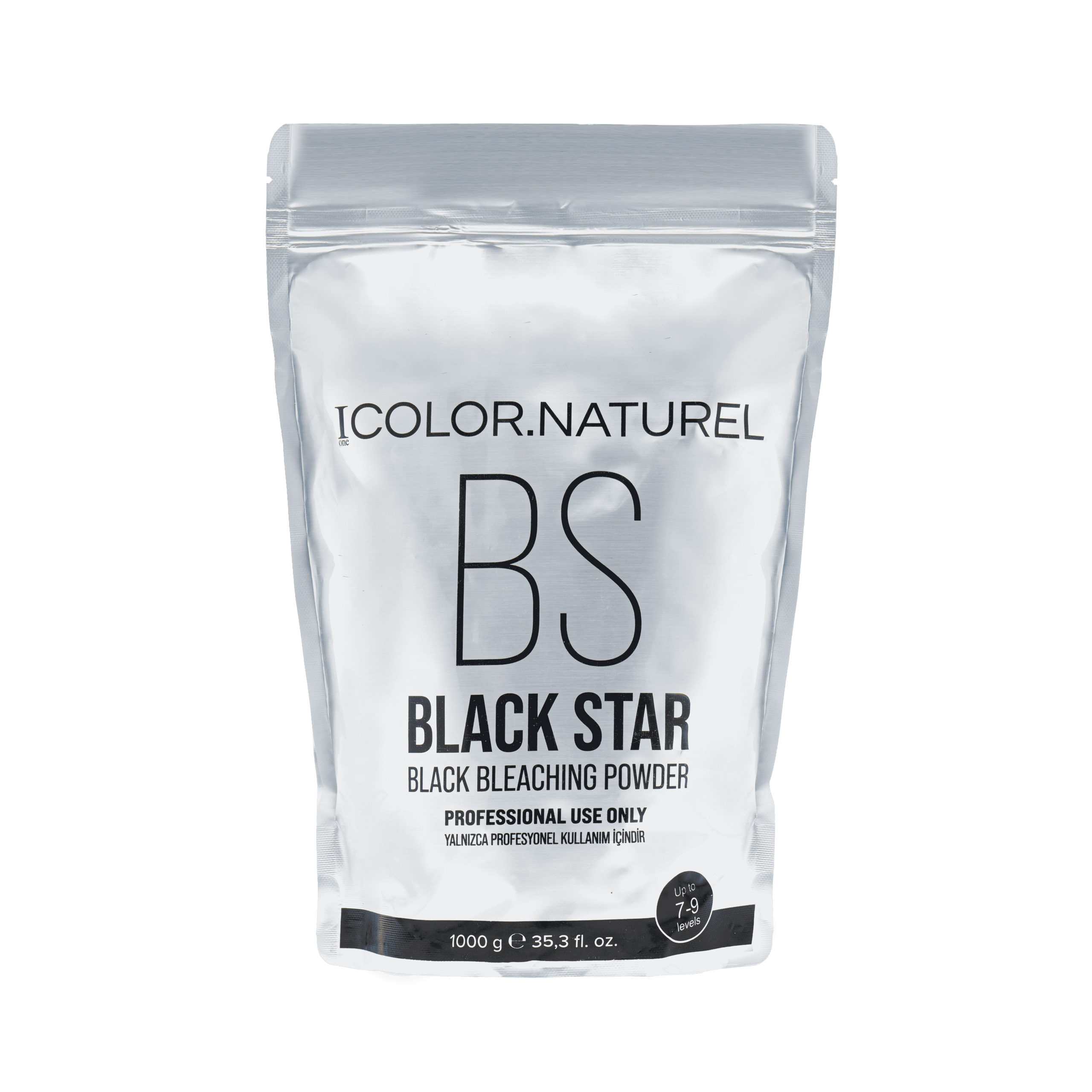 Color Natural Black Star Carbon Hair Lightener 1000gr