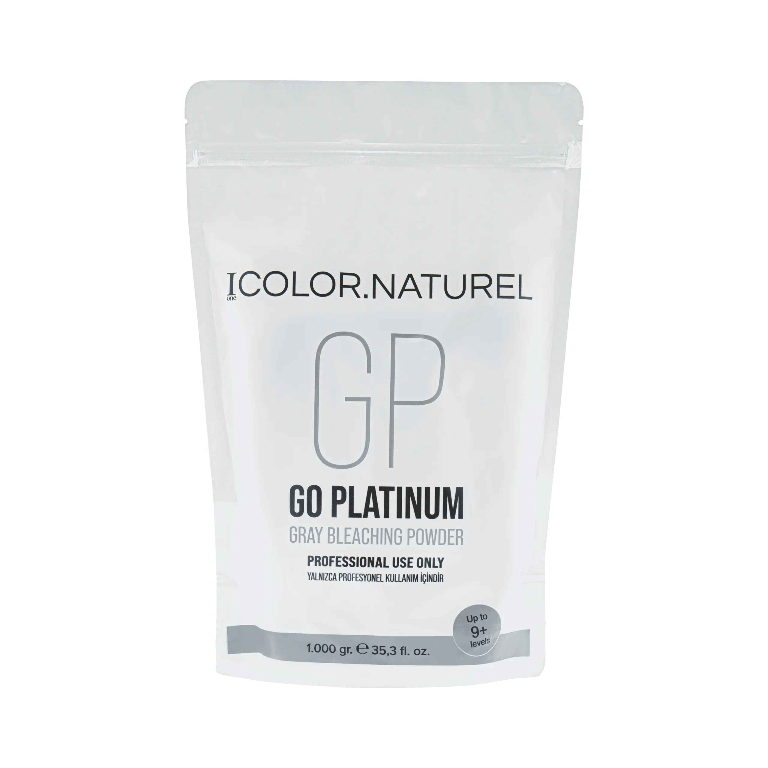 Color Natural Go Platinum Grey Hair Lightener 1000g