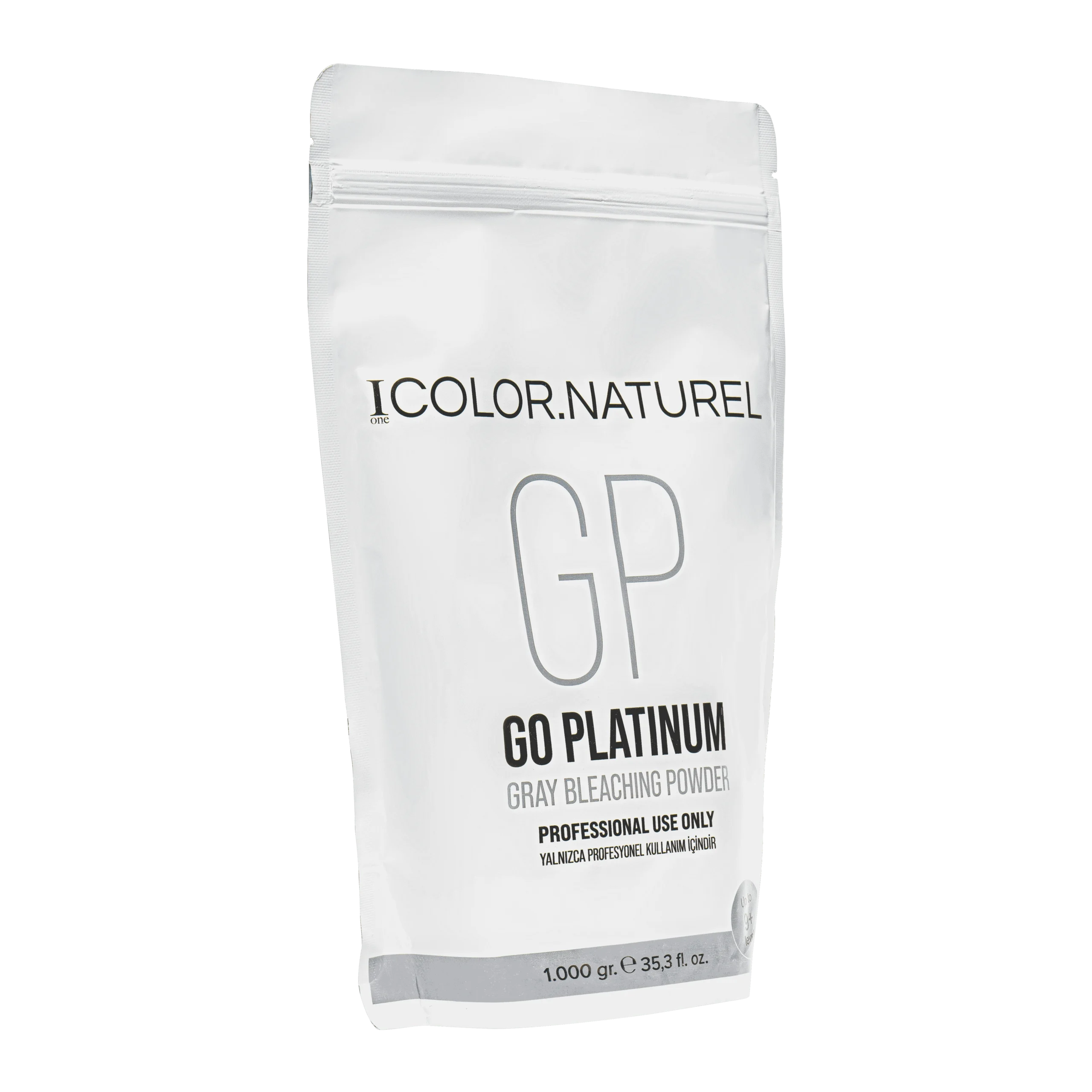 Color Natural Go Platinum Grey Hair Lightener 1000g