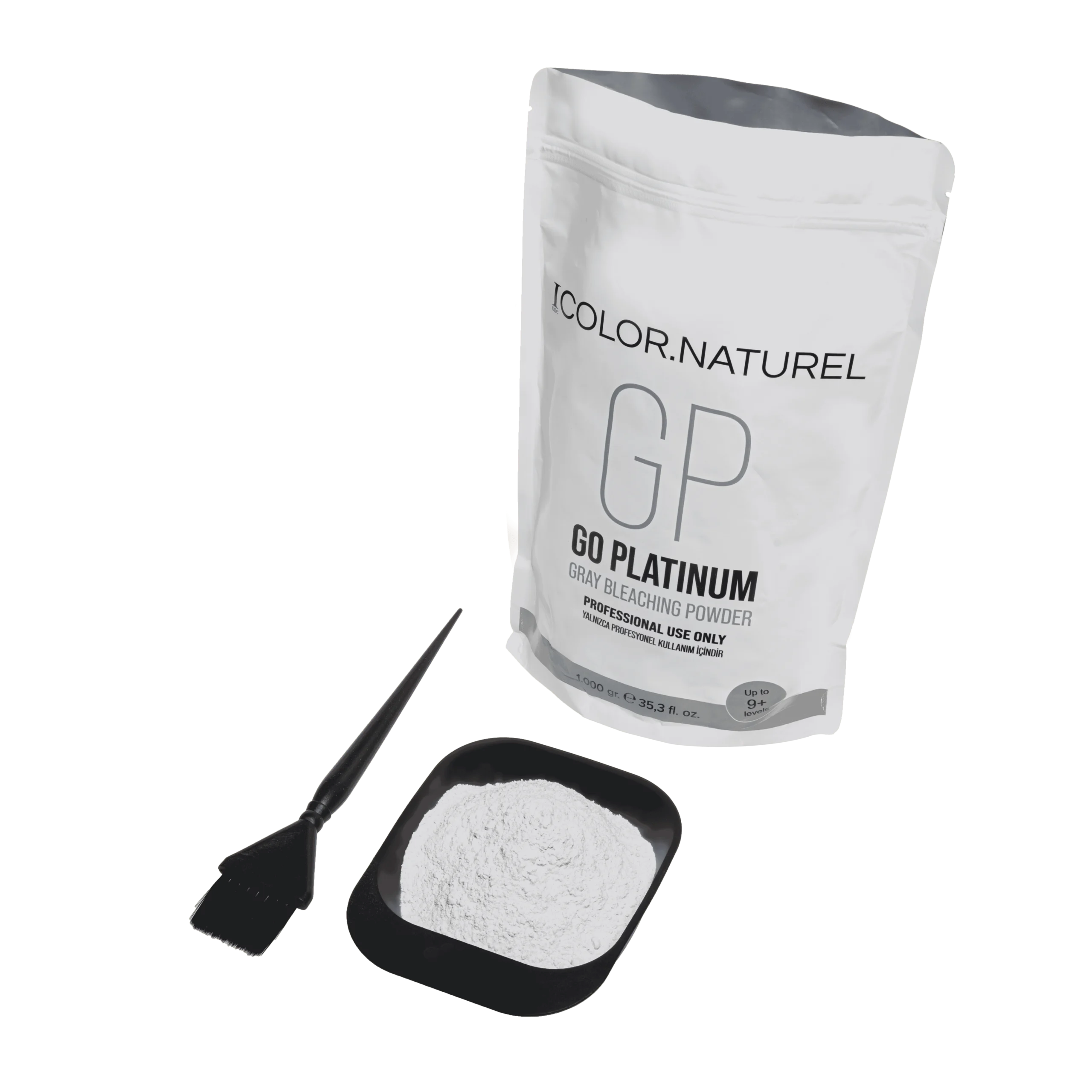 Color Natural Go Platinum Grey Hair Lightener 1000g